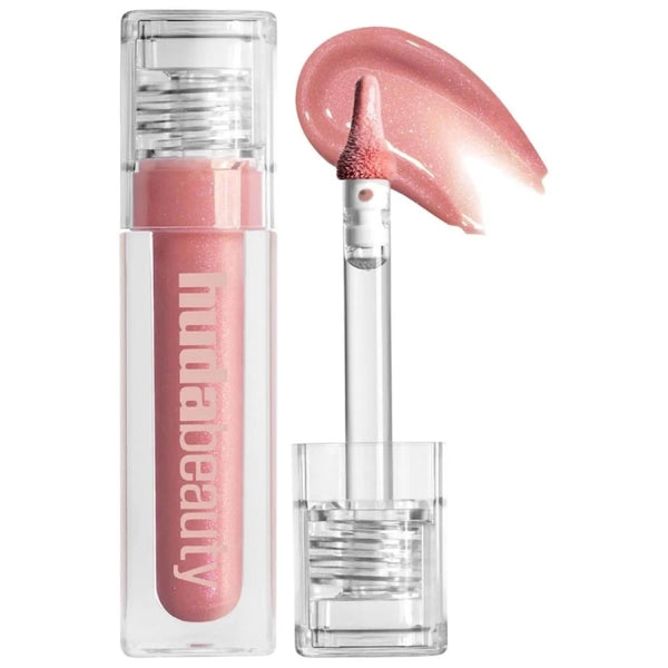 Huda Beauty Icy Nude Faux Filler Lip Gloss She Flirty