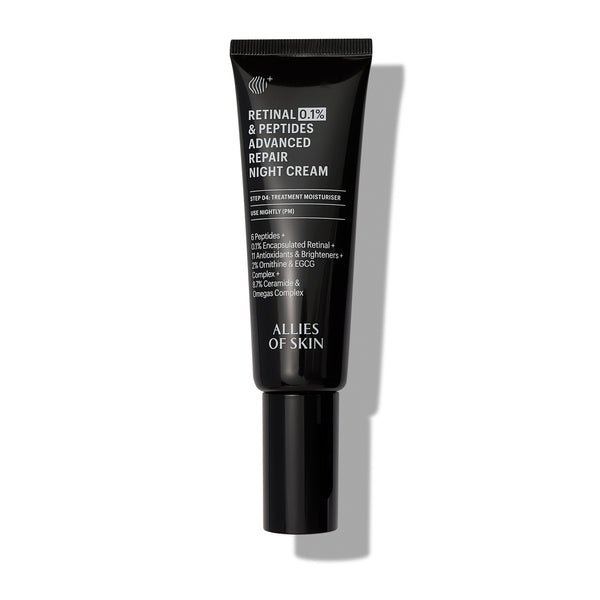 Allies of Skin 0.1% Retinal & Peptides Advanced Repair Night Cream 48ml