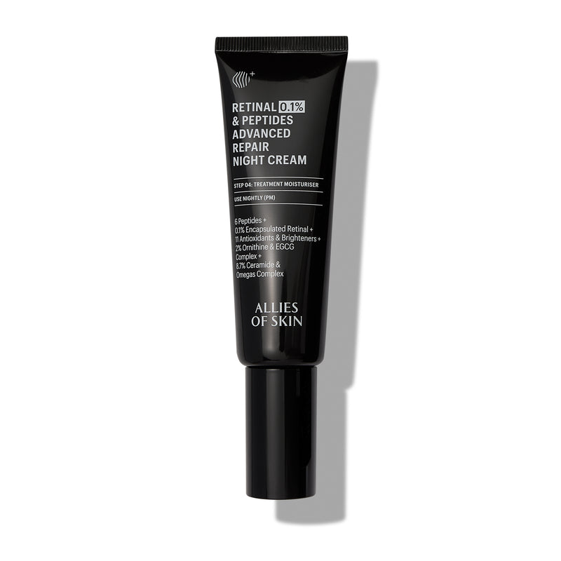 Allies of Skin 0.1% Retinal & Peptides Advanced Repair Night Cream 48ml