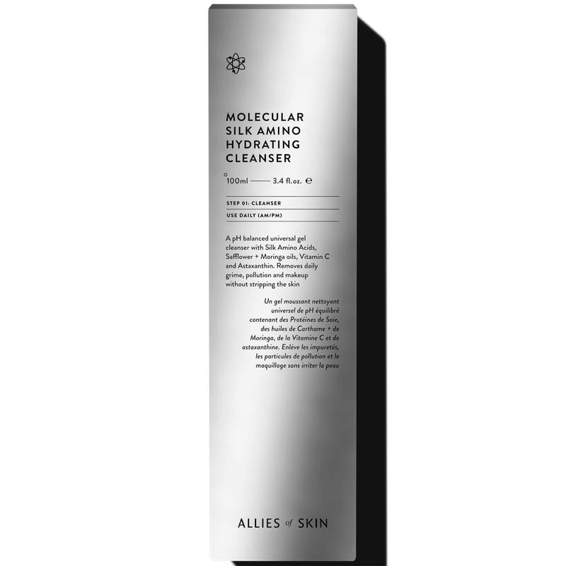 Allies of Skin Molecular Silk Amino Hydrating Cleanser 100ml - Our Concept Beauty