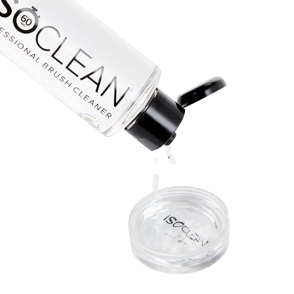 ISOCLEAN Makeup Brush Cleaner with Detachable Dip Tray 165ml - Our Concept Beauty