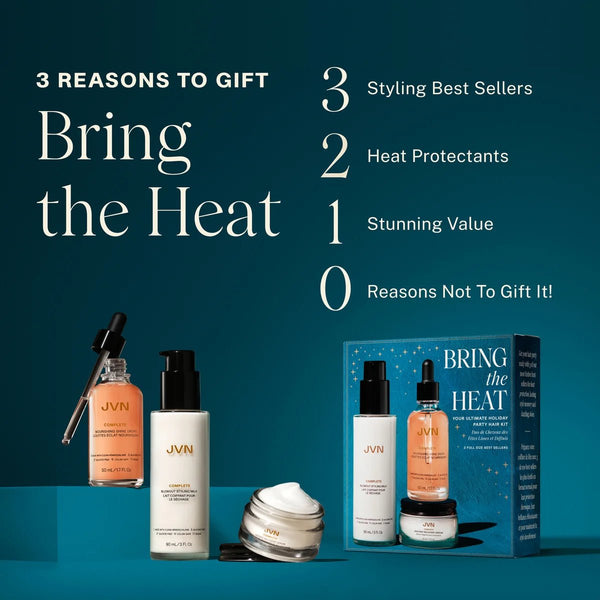 JVN Bring The Heat Set (Worth £58.00) - Our Concept Beauty