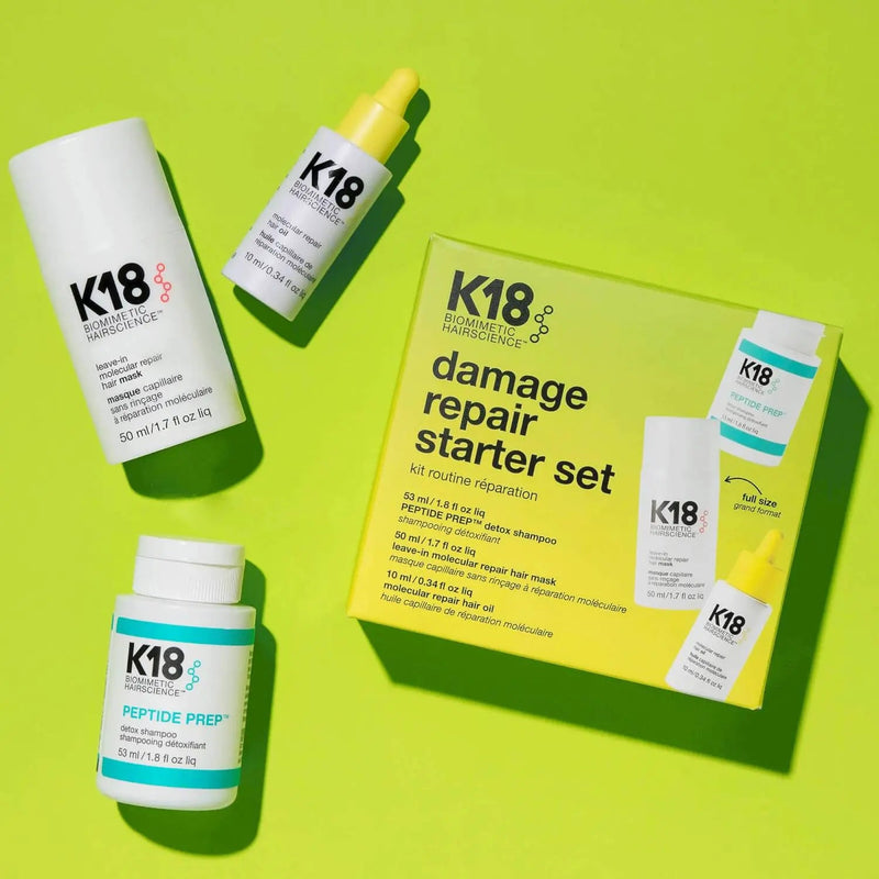 K18 Biomimetic Hairscience Damage Repair Starter Set (Worth £109) - Our Concept Beauty
