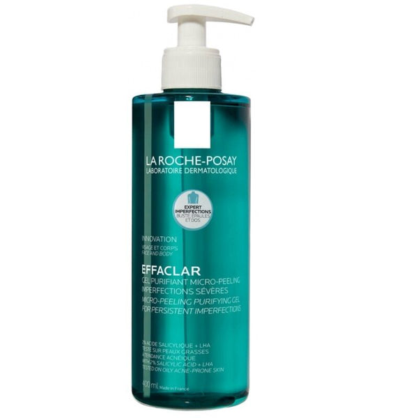 La Roche-Posay Effaclar Micro-Peeling Purifying Gel Wash 400ml