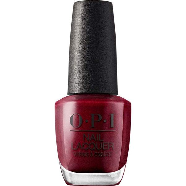 OPI Nail Lacquer Dark Red Nail Polish - Blackberry 15ml - Our Concept Beauty
