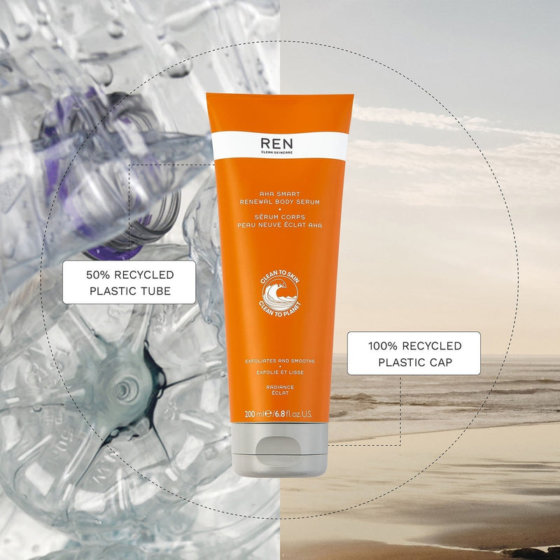REN Clean Skincare AHA Smart Renewal Body Serum 200ml - Our Concept Beauty