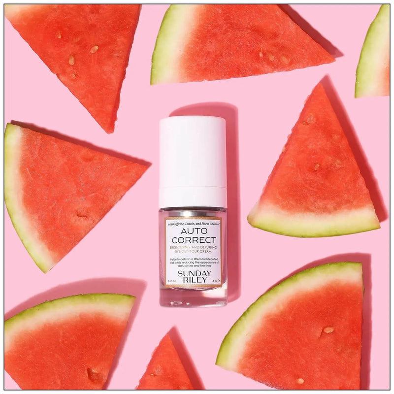 Sunday Riley Auto Correct Brightening and Depuffing Eye Contour Cream 15ml - Our Concept Beauty