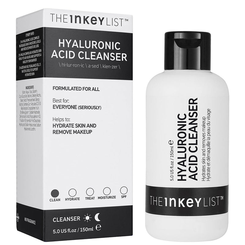 The INKEY List Hyaluronic Acid Cleanser 150ml - Our Concept Beauty