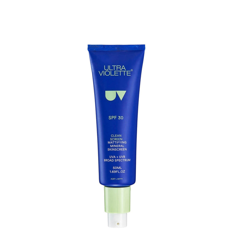 Ultra Violette Clean Screen Fragrance Free Sensitive Facial Skinscreen SPF30 - 50ml - Our Concept Beauty
