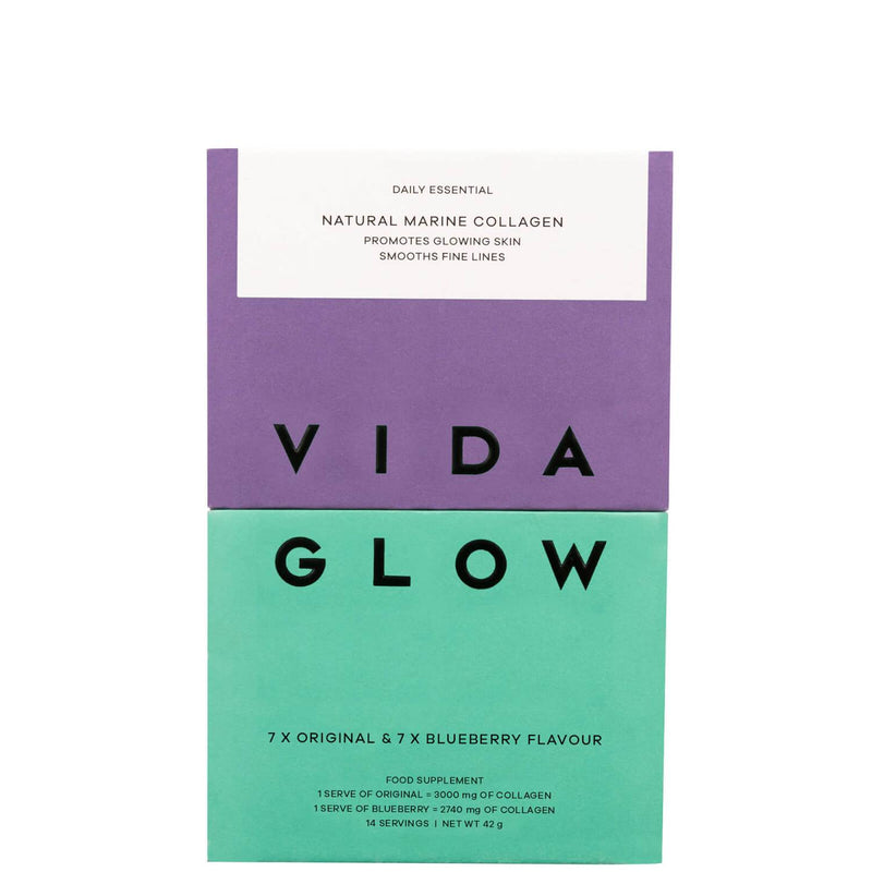 Vida Glow Mixed Natural Marine Collagen - 14 Servings - Our Concept Beauty