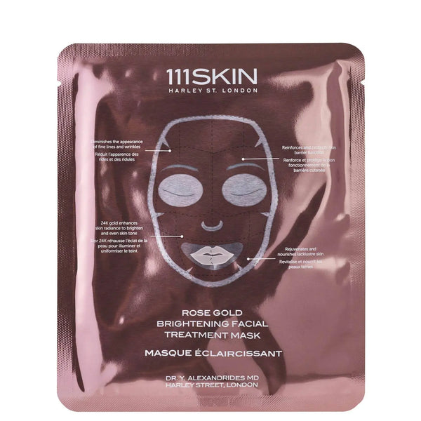 111 Skin Rose Gold Brightening Facial Treatment Mask - Our Concept Beauty