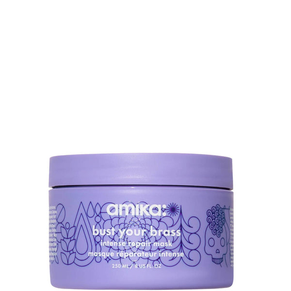 Amika Bust Your Brass Intense Repair Hair Mask 250ml - Our Concept Beauty