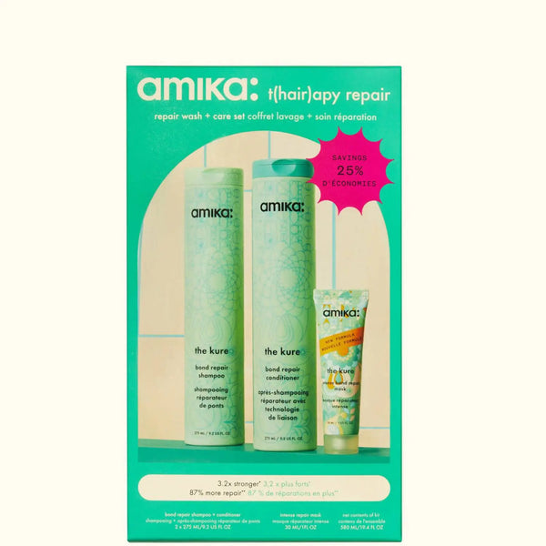Amika T(hair)apy Repair Wash & Care Set - Our Concept Beauty