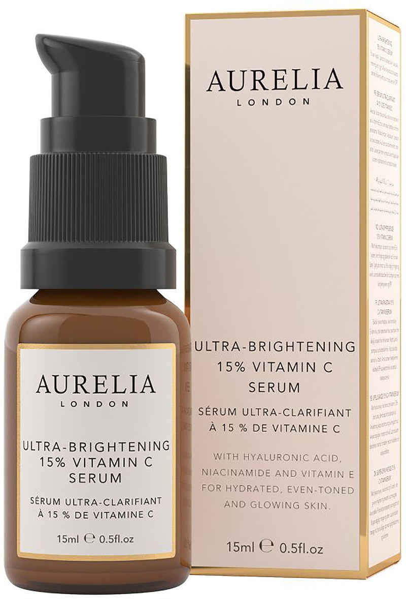 Aurelia London Ultra-Brightening 15% Vitamin C Serum 15ml - Our Concept Beauty