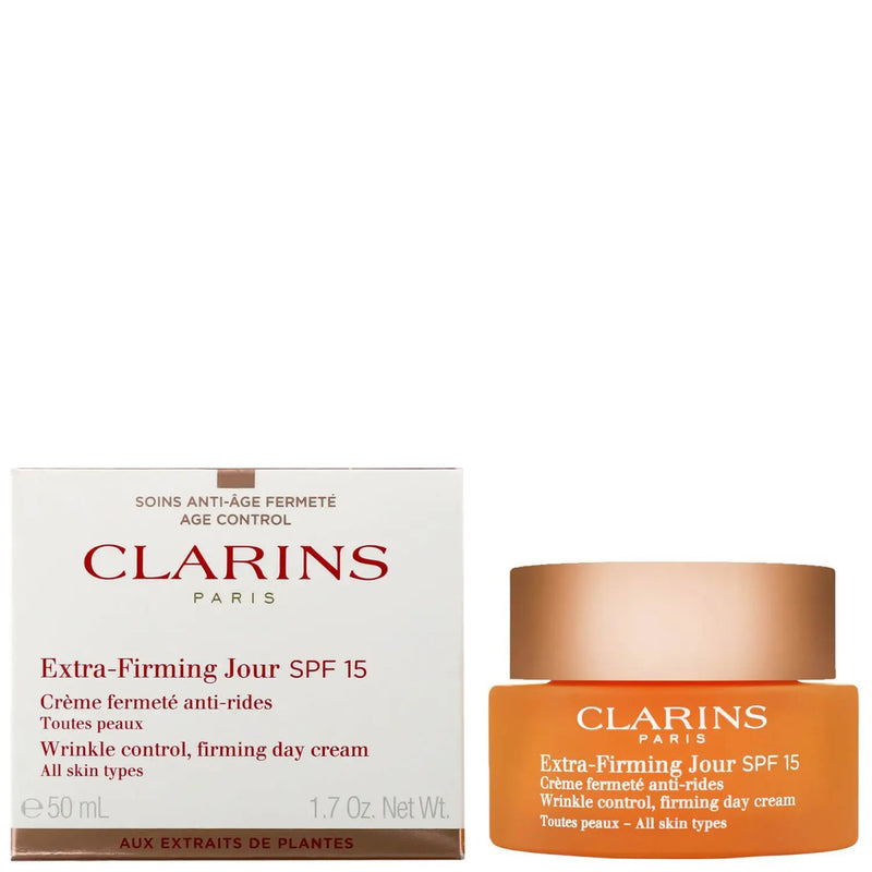 Clarins Extra-Firming Day Cream SPF15 for All Skin Types 50ml - Our Concept Beauty