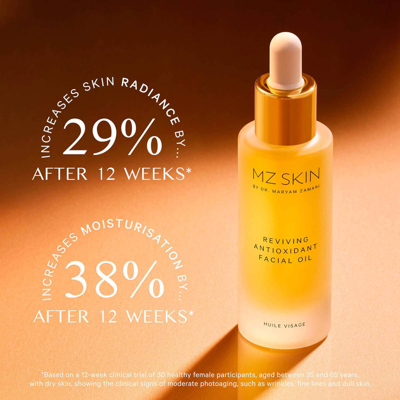 MZ Skin Reviving Antioxidant Facial Oil 15ml - Our Concept Beauty